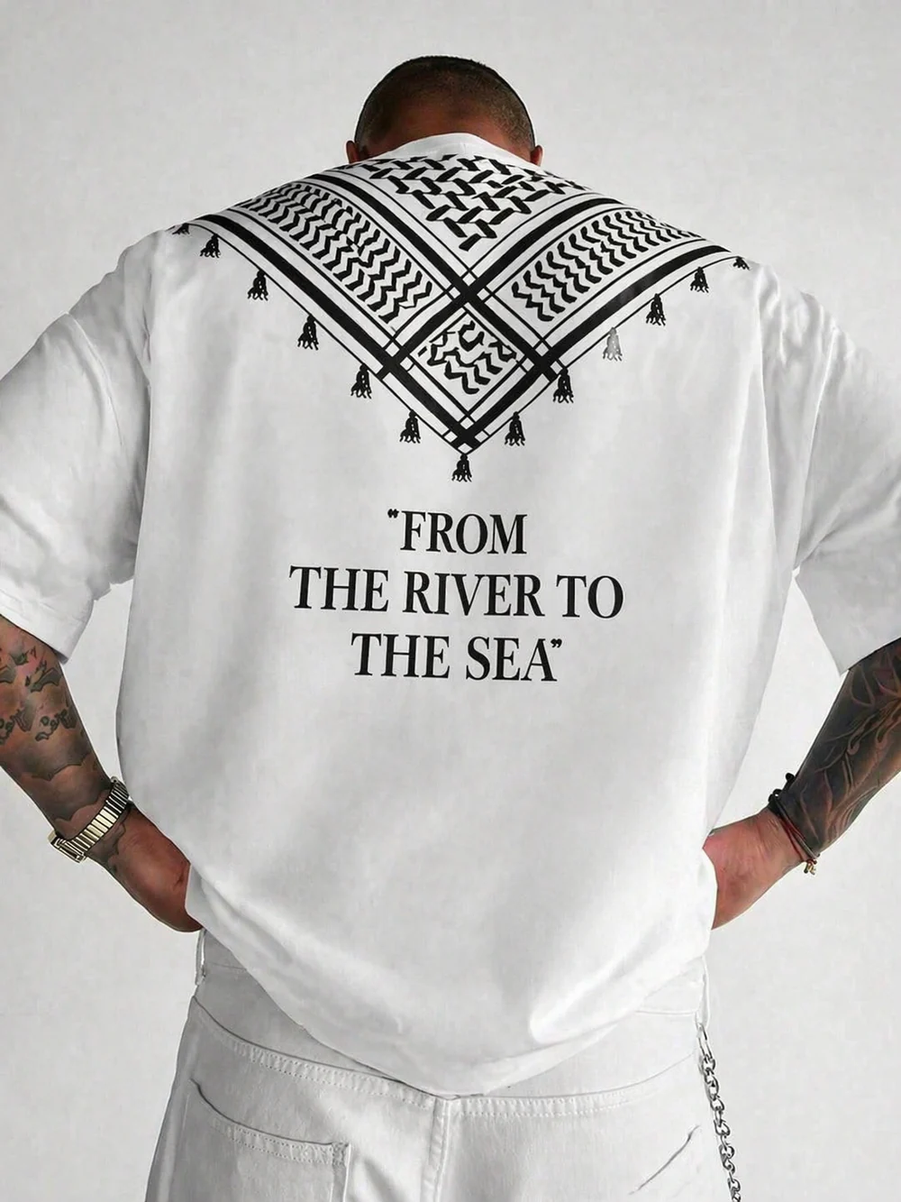 Arctic London Heritage Statement Oversized Drop Shoulder T-Shirt